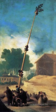 die Greasy Pole Francisco de Goya Ölgemälde